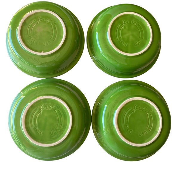 Fiestaware Shamrock Green soup cereal bowl coupe 7" with lip Discontinued - Picture 5 of 6